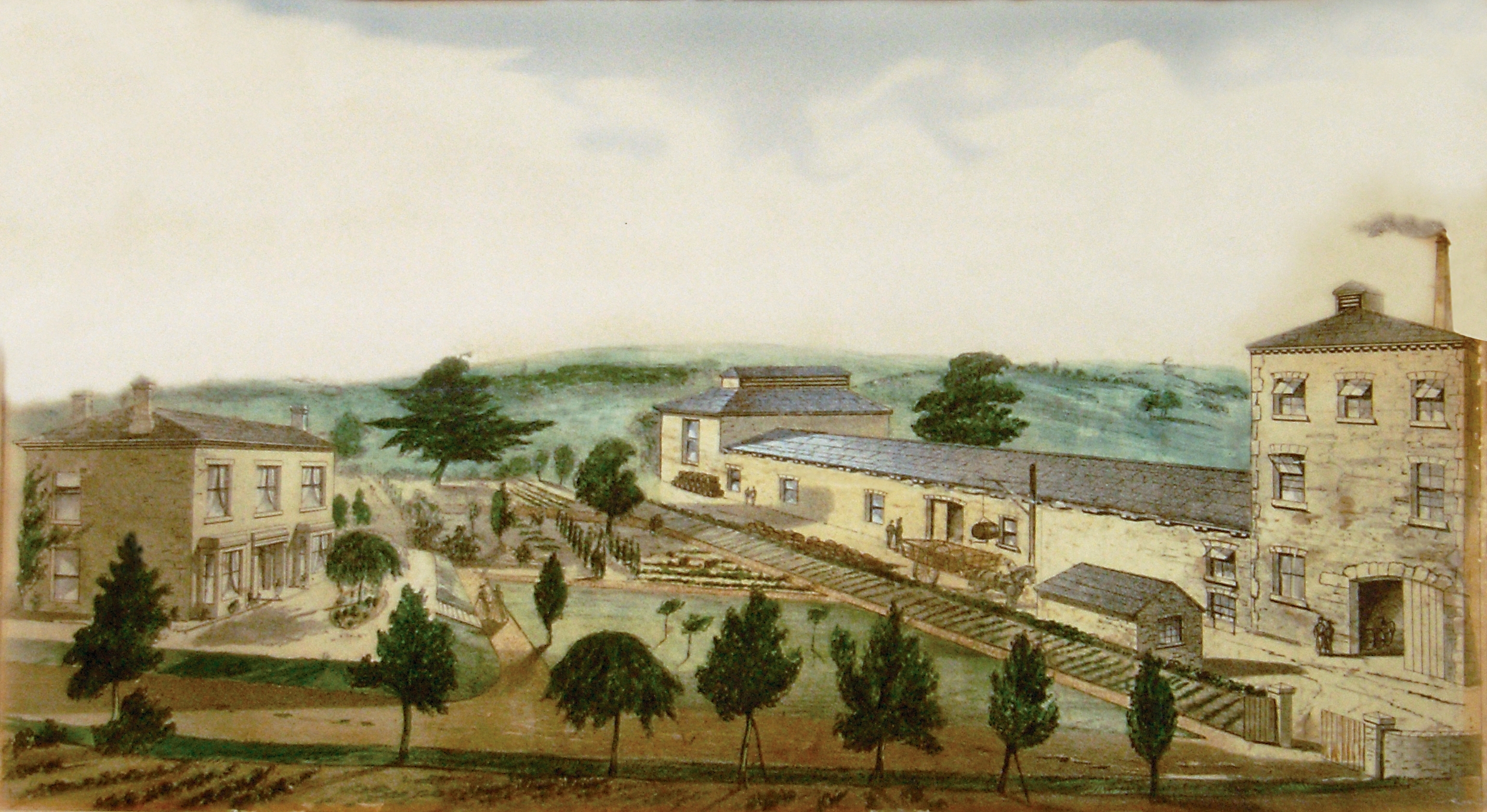 Timothy Taylor's Knowle Spring Brewery Circa 1863