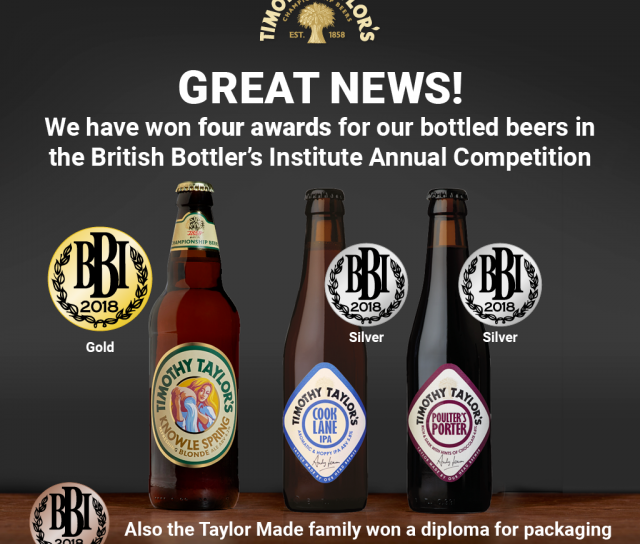 New Range Wins Big at British Bottling Institute 2018 Awards