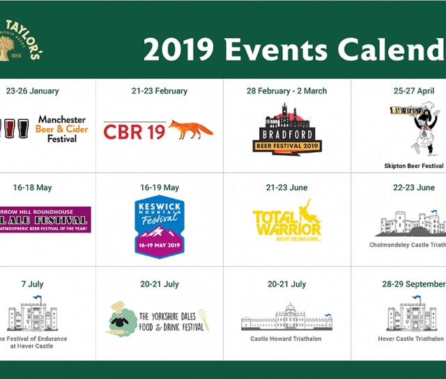 Timothy Taylor’s first half of 2019 is looking like a busy one – and you’re all invited!