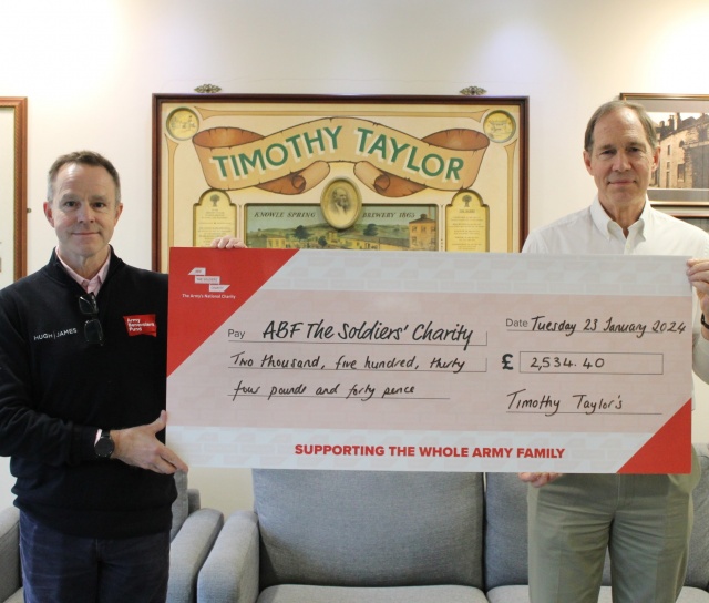 Famous Yorkshire Ale Supports the Army Benevolent Fund