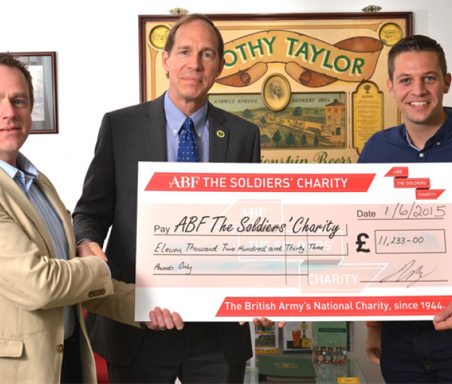 Timothy Taylor’s continues to raise money for The Soldier’s Charity