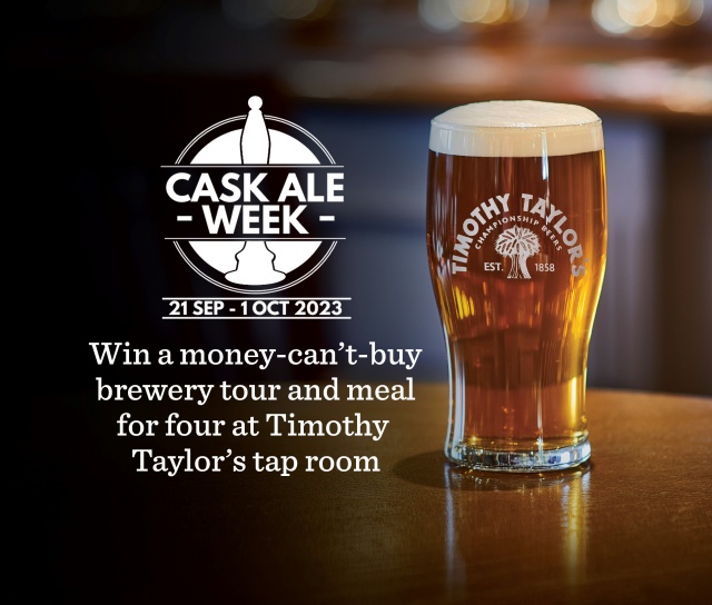 Win a Brewery Tour and Meal for Four at Our Tap Room, Taylor’s on the Green