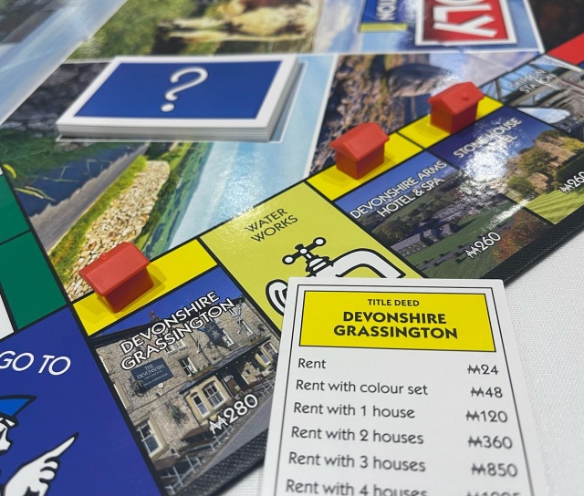 The Devonshire in Grassington Features on New MONOPOLY: Yorkshire Dales Edition Board