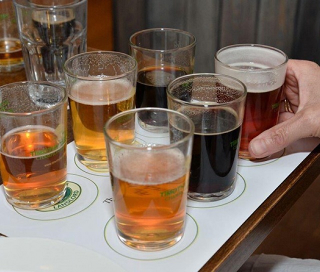 Food and beer matching in aid of local Hospice